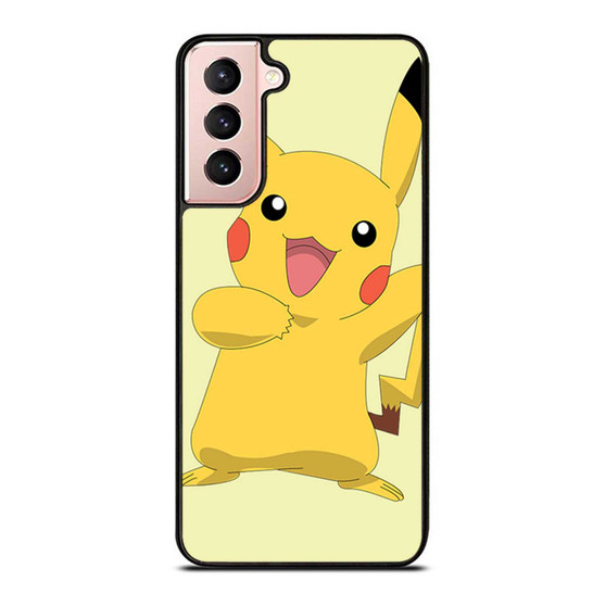 9 Happy Pikachu Samsung Galaxy S21 / S21 Plus / S21 Ultra Case Cover