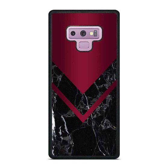 Burgundy Marble Wallpaper 1 Samsung Galaxy Note 9 Case Cover