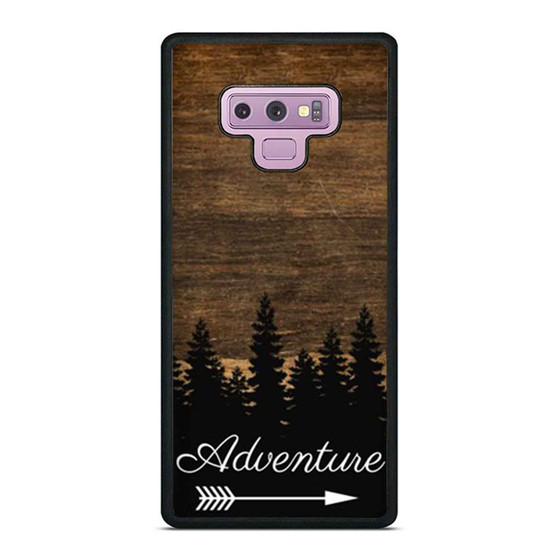 Adventure Wood Hiking Camping Travel Arrow Quote Nature Outdoors Samsung Galaxy Note 9 Case Cover