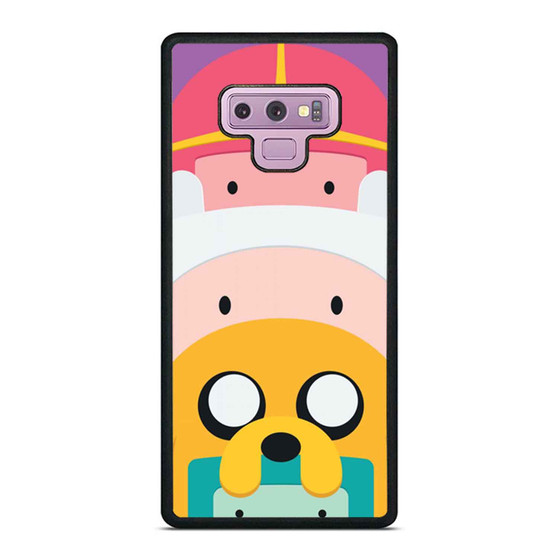 Adventure Time Cartoon Face Art Samsung Galaxy Note 9 Case Cover