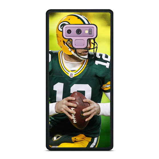 Aaron Rodgers Green Bay Packers Quarterback Samsung Galaxy Note 9 Case Cover