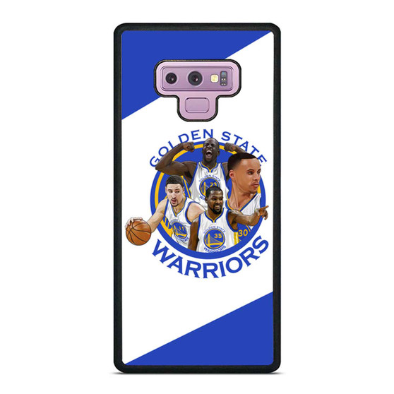 A Golden State Warrior Cheer Card Of Stephen Curry Draymond Green Kevin Durant And Klay Thompson Samsung Galaxy Note 9 Case Cover