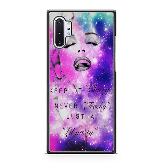 Marilyn Monroe Quote Galaxy Samsung Galaxy Note 10 / Note 10 Plus Case Cover