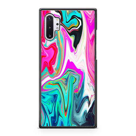 Marble Abstract Paint Samsung Galaxy Note 10 / Note 10 Plus Case Cover