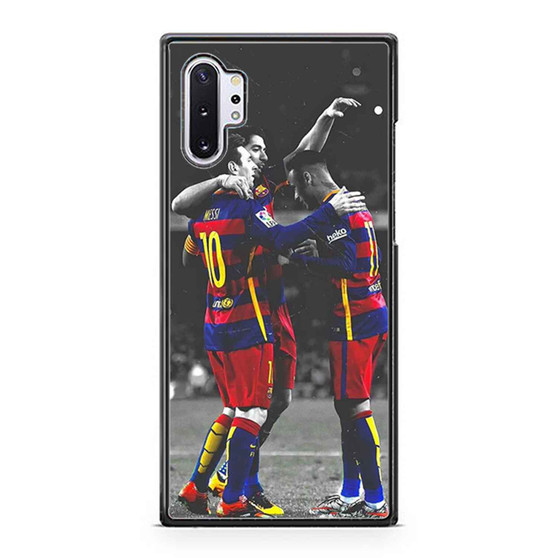 Lionel Messi Suarez Neymar Barcelona Trio Msn Samsung Galaxy Note 10 / Note 10 Plus Case Cover