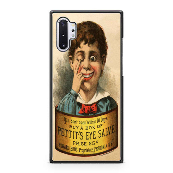 A Charming Odd Child In A Late 1800S Patent Medicine Lithograph Of An Eye Salve Ad Samsung Galaxy Note 10 / Note 10 Plus Case Cover