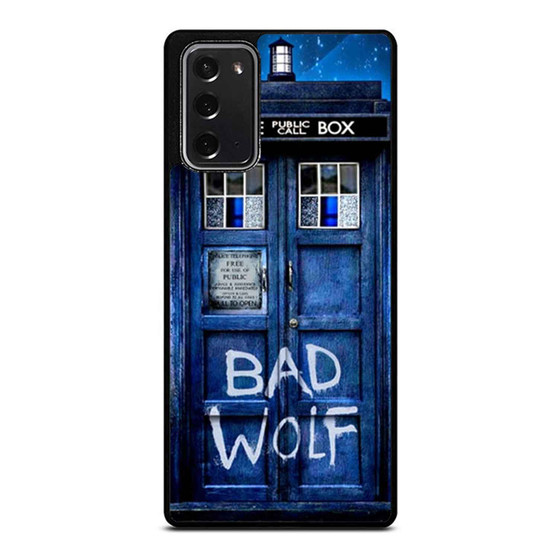 Police Box Bad Wolf Samsung Galaxy Note 20 / Note 20 Ultra Case Cover