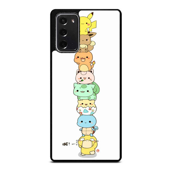 Pokemon Stack Cute Anime Samsung Galaxy Note 20 / Note 20 Ultra Case Cover