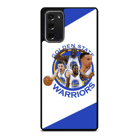 A Golden State Warrior Cheer Card Of Stephen Curry Draymond Green Kevin Durant And Klay Thompson Samsung Galaxy Note 20 / Note 20 Ultra Case Cover