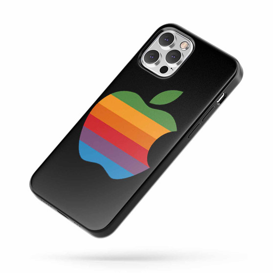 Colorful Apple Logo iPhone Case Cover