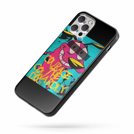 Courage The Cowardly Dog Smile iPhone Case Cover
