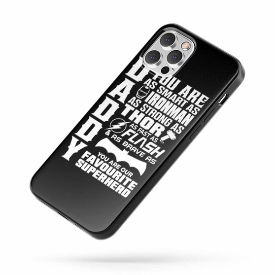 Daddy Superhero iPhone Case Cover