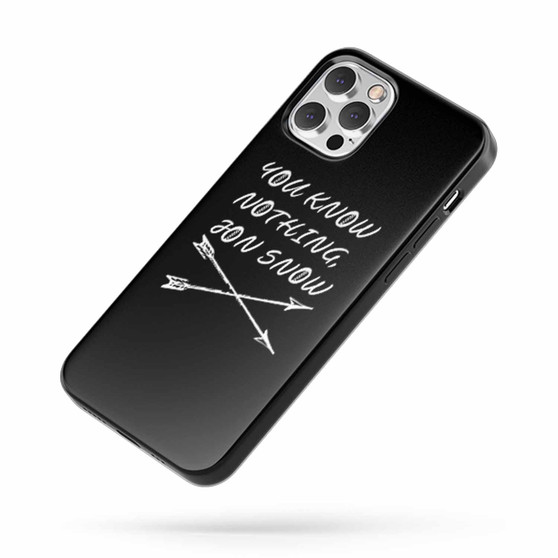 Game Of Thrones You Know Nothing Jon Snow iPhone Case Cover