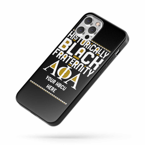 Historically Black Fraternity Alpha Phi Alpha iPhone Case Cover