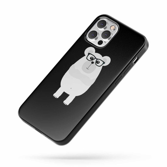 Nerd Polar Bear iPhone Case Cover