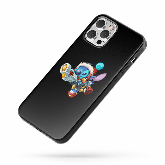 Stitch And Lilo Christmas Gun iPhone Case Cover