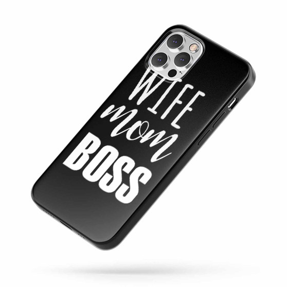 Wife Mom Boss 2 iPhone Case Cover
