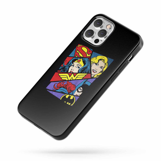 Wonder Woman Logo Supergirl Batgirl Dc Comics Justice League iPhone Case Cover