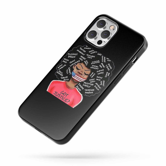 Got Justice Black Lives Matter Saying Quote iPhone Case Cover