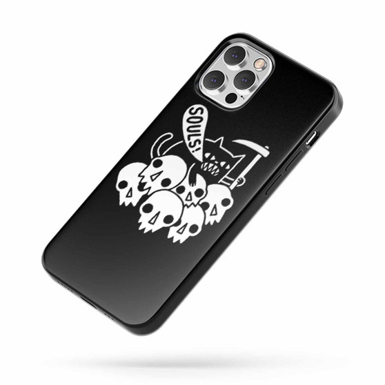 Cat Got Your Soul Saying Quote Fan Art C iPhone Case Cover