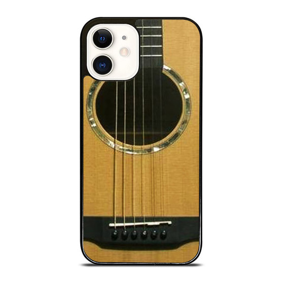 Acoustic Guitar Wallpaper iPhone 12 Mini / 12 / 12 Pro / 12 Pro Max Case Cover