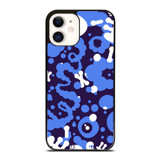 Abstract Pattern Skull And Bones iPhone 12 Mini / 12 / 12 Pro / 12 Pro Max Case Cover
