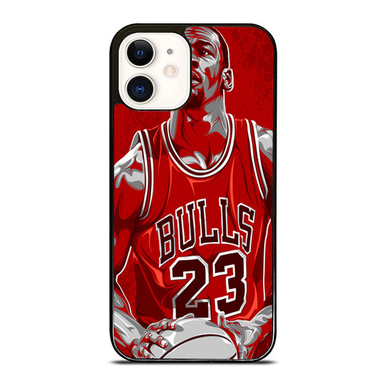 23 Michael Bulls iPhone 12 Mini / 12 / 12 Pro / 12 Pro Max Case Cover