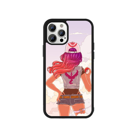 Sexy Trainer Pokemon Team Valor iPhone 13 / 13 Mini / 13 Pro / 13 Pro Max Case Cover