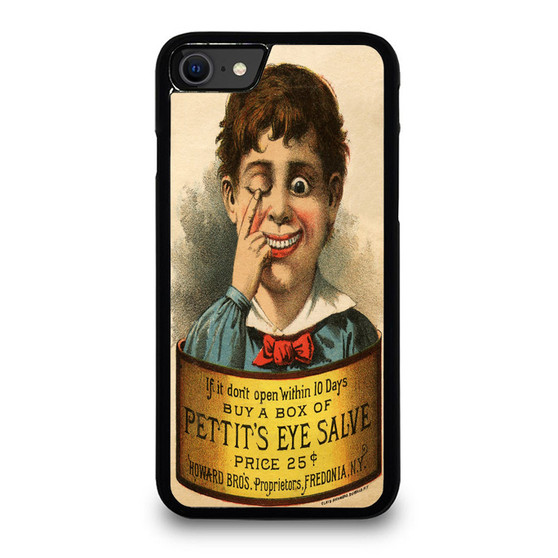 A Charming Odd Child In A Late 1800S Patent Medicine Lithograph Of An Eye Salve Ad iPhone SE 2020 Case Cover