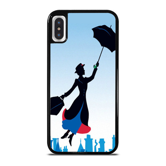 Mary Poppins Silhouette Quirky iPhone XR / X / XS / XS Max Case Cover