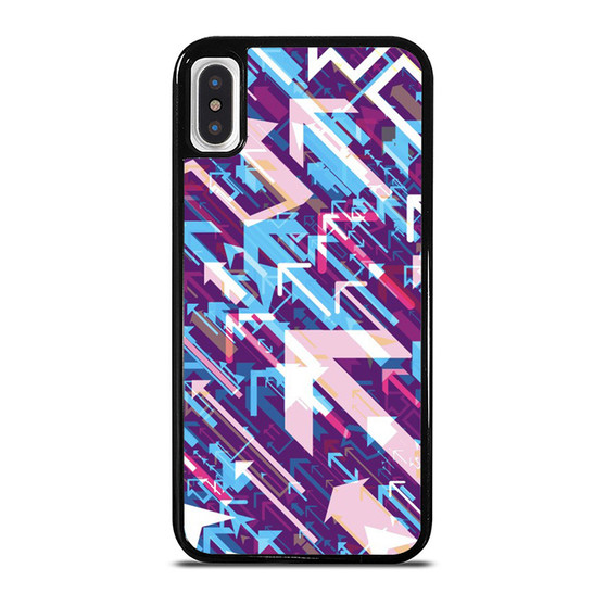 Abstract Arrow Purple iPhone XR / X / XS / XS Max Case Cover