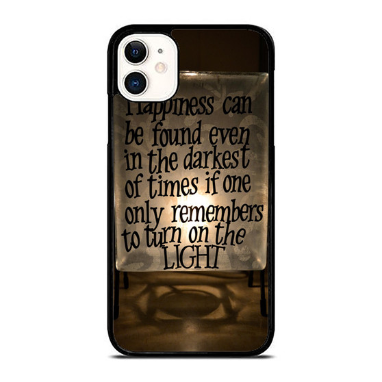 Harry Potter Dumbledore Quotes Happiness Can Be Found iPhone 11 / 11 Pro / 11 Pro Max Case Cover