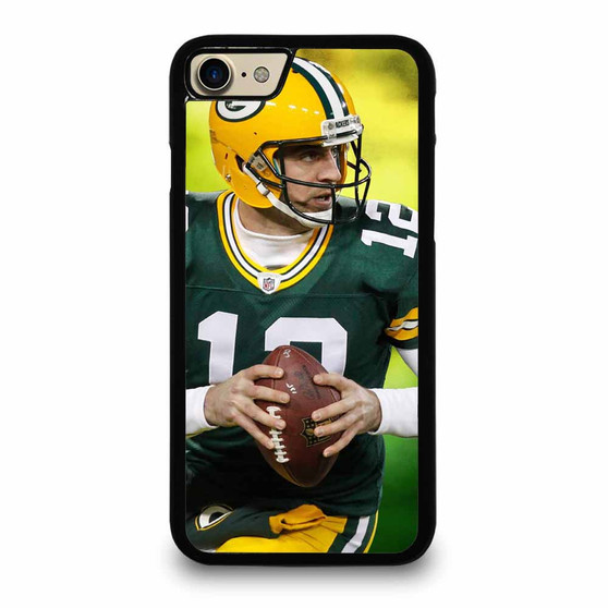 Aaron Rodgers Green Bay Packers Quarterback iPhone 7 / 7 Plus / 8 / 8 Plus Case Cover