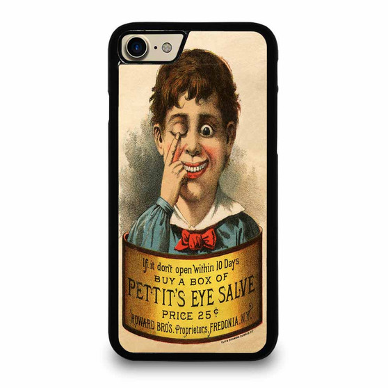 A Charming Odd Child In A Late 1800S Patent Medicine Lithograph Of An Eye Salve Ad iPhone 7 / 7 Plus / 8 / 8 Plus Case Cover