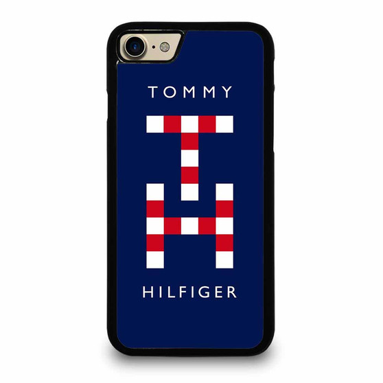 90S Tommy Hilfiger Logo H Cable Knit Vintage iPhone 7 / 7 Plus / 8 / 8 Plus Case Cover