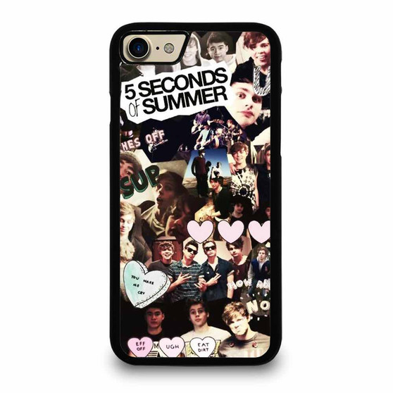 5 Sos Seconds Of Summer College iPhone 7 / 7 Plus / 8 / 8 Plus Case Cover