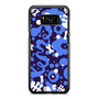 Abstract Pattern Skull And Bones Samsung Galaxy S8 / S8 Plus / Note 8 Case Cover