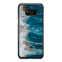 Abstract Art Blue Wall Art Coastal Landscape Giclee Samsung Galaxy S8 / S8 Plus / Note 8 Case Cover