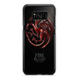 A Song Of Ice And Fire Fire And Blood Game Of Thrones House Targaryen Tv Series Samsung Galaxy S8 / S8 Plus / Note 8 Case Cover