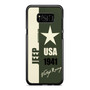 1941 Jeep Green Vintage Racing Series Samsung Galaxy S8 / S8 Plus / Note 8 Case Cover