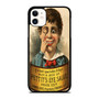 A Charming Odd Child In A Late 1800S Patent Medicine Lithograph Of An Eye Salve Ad iPhone 11 / 11 Pro / 11 Pro Max Case Cover