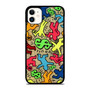 2020 Alec Monopoly Banksy High Quality Handpainted And Keith Haring iPhone 11 / 11 Pro / 11 Pro Max Case Cover