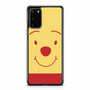 Cartoon Winnie The Pooh Face Samsung Galaxy S20 / S20 Fe / S20 Plus / S20 Ultra Case Cover