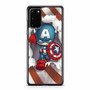 Captain America Chibi Ndr Samsung Galaxy S20 / S20 Fe / S20 Plus / S20 Ultra Case Cover