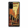 1920S Urban Deco Matchbook Cover With Trains Planes And Zeppelins Samsung Galaxy S20 / S20 Fe / S20 Plus / S20 Ultra Case Cover