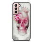 Skull And Pink Roses Samsung Galaxy S21 / S21 Plus / S21 Ultra Case Cover