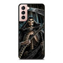 Skull And Grim Reaper Grim Reaper Skull Skeleton Samsung Galaxy S21 / S21 Plus / S21 Ultra Case Cover