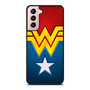 Silhouette Wonder Woman Samsung Galaxy S21 / S21 Plus / S21 Ultra Case Cover