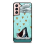 Shark Jaws Great White Funny Pizza Slice Samsung Galaxy S21 / S21 Plus / S21 Ultra Case Cover