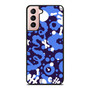 Abstract Pattern Skull And Bones Samsung Galaxy S21 / S21 Plus / S21 Ultra Case Cover